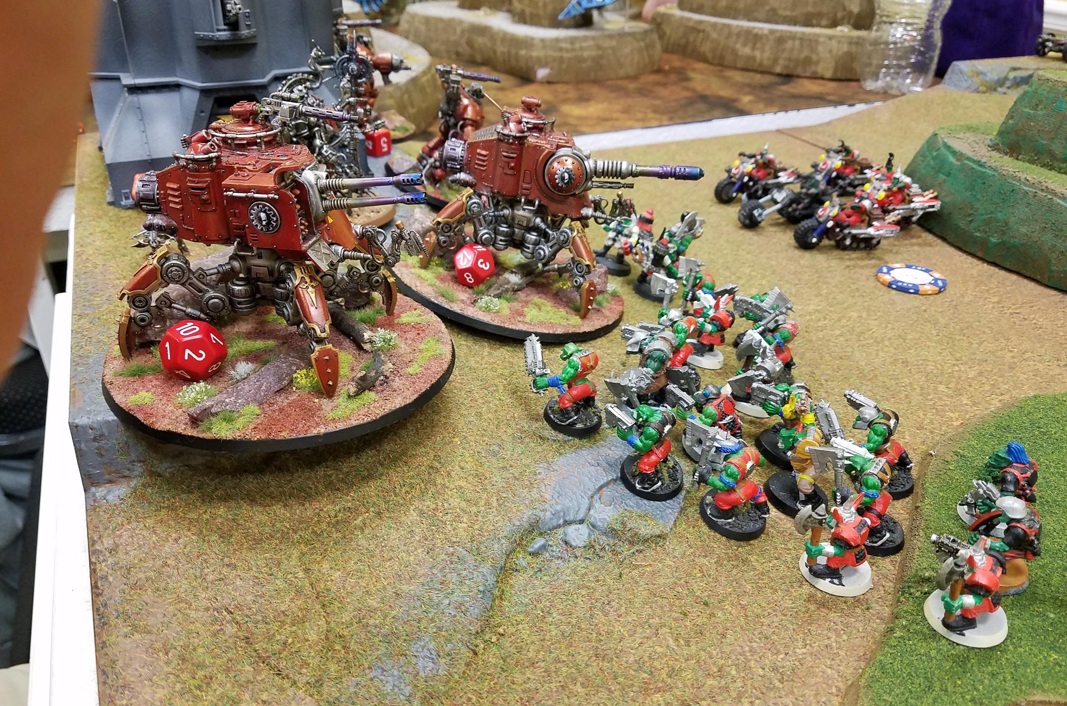 Admech Battle Report Warhammer Ork Assault Gallery